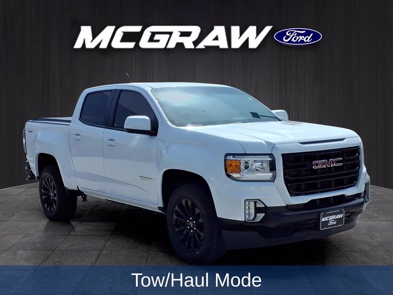 2022 Summit White GMC Canyon Elevation 4X4 Truck