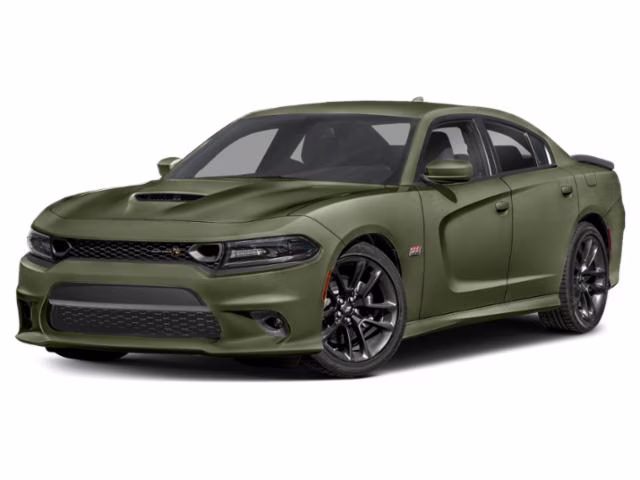 2021 Green Dodge Charger R/T Scat Pack Widebody RWD Sedan