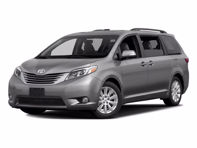 2017 Silver Toyota Sienna Limited Premium FWD Van