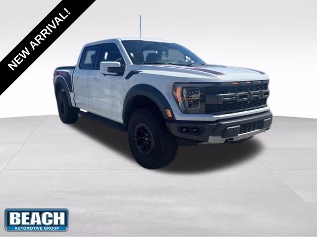 2022 Oxford White Ford F-150 Raptor 4X4 Truck
