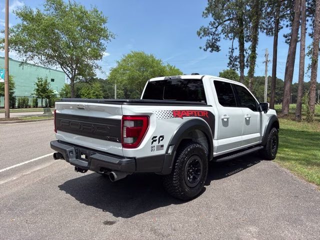2022 Oxford White Ford F-150 Raptor 4X4 Truck