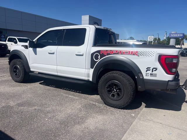 2022 Oxford White Ford F-150 Raptor 4X4 Truck