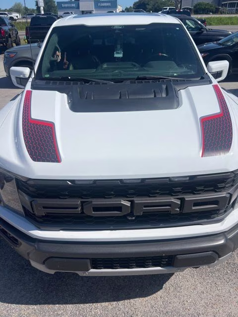 2022 Oxford White Ford F-150 Raptor 4X4 Truck