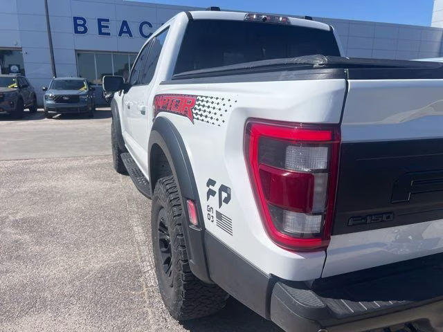 2022 Oxford White Ford F-150 Raptor 4X4 Truck