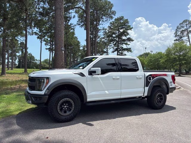 2022 Oxford White Ford F-150 Raptor 4X4 Truck