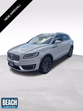 2020 Ceramic White Lincoln Nautilus Reserve AWD SUV