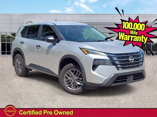 2024 Brilliant Silver Metallic Nissan Rogue S FWD SUV