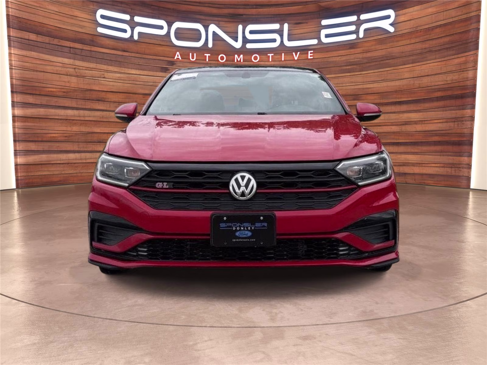 2019 Tornado Red Volkswagen Jetta GLI Autobahn FWD Sedan
