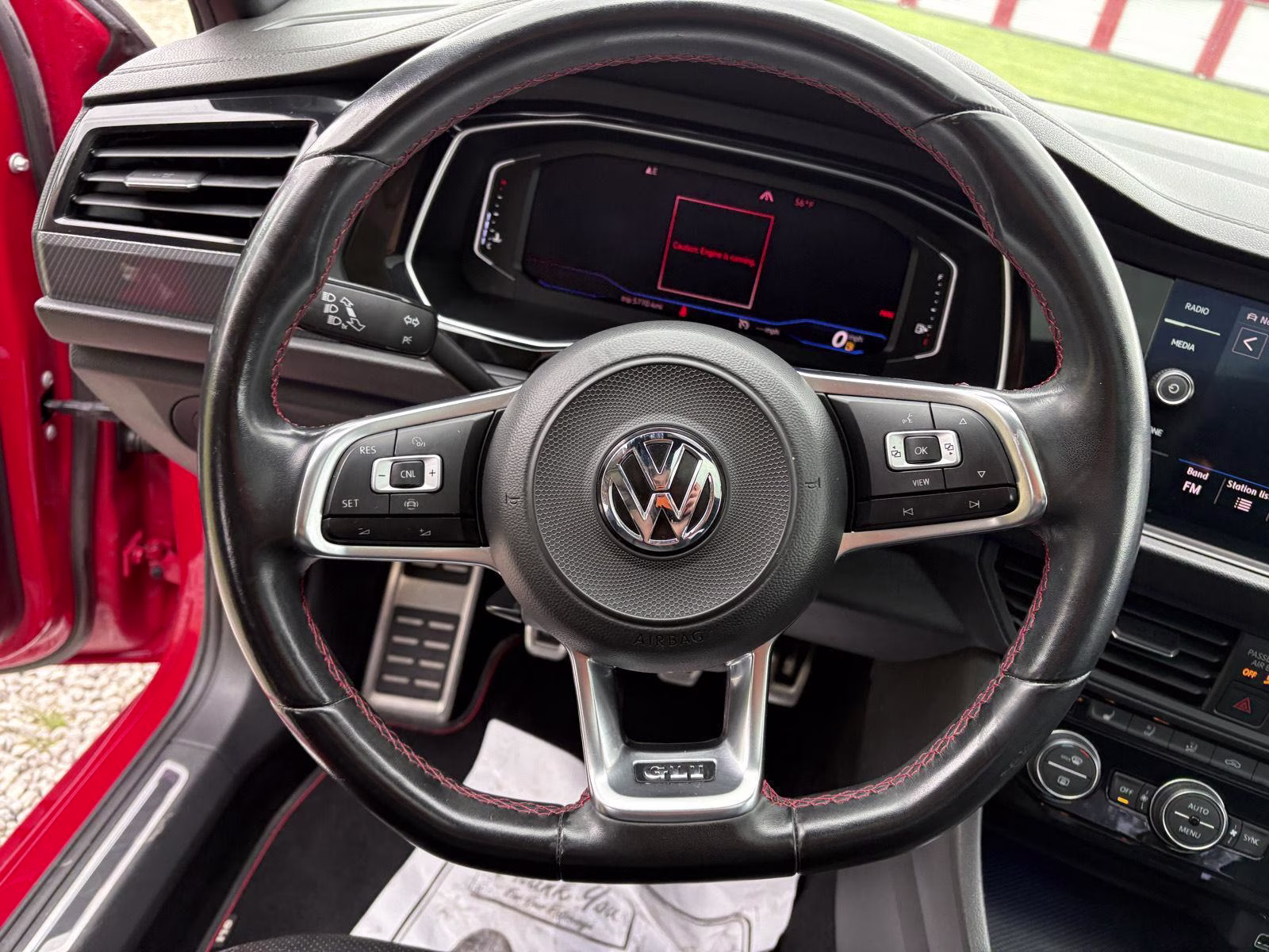 2019 Tornado Red Volkswagen Jetta GLI Autobahn FWD Sedan