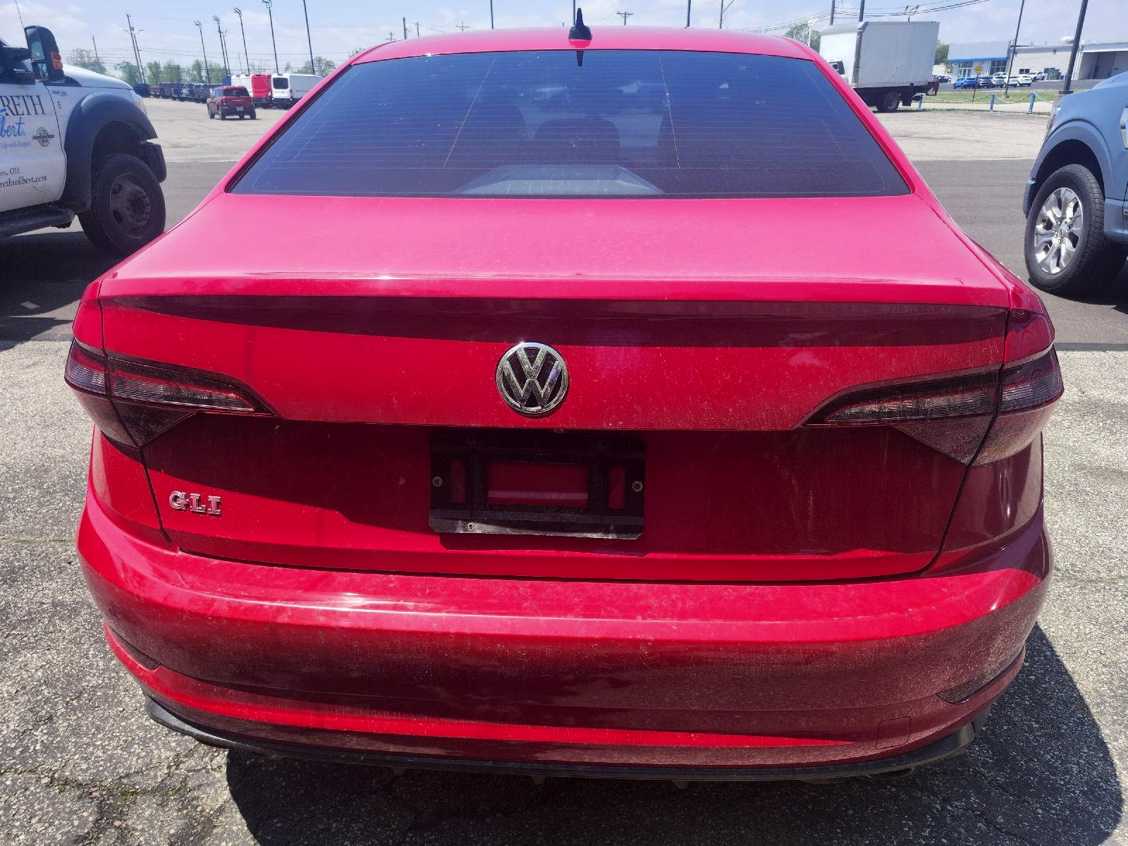 2019 Tornado Red Volkswagen Jetta GLI Autobahn FWD Sedan