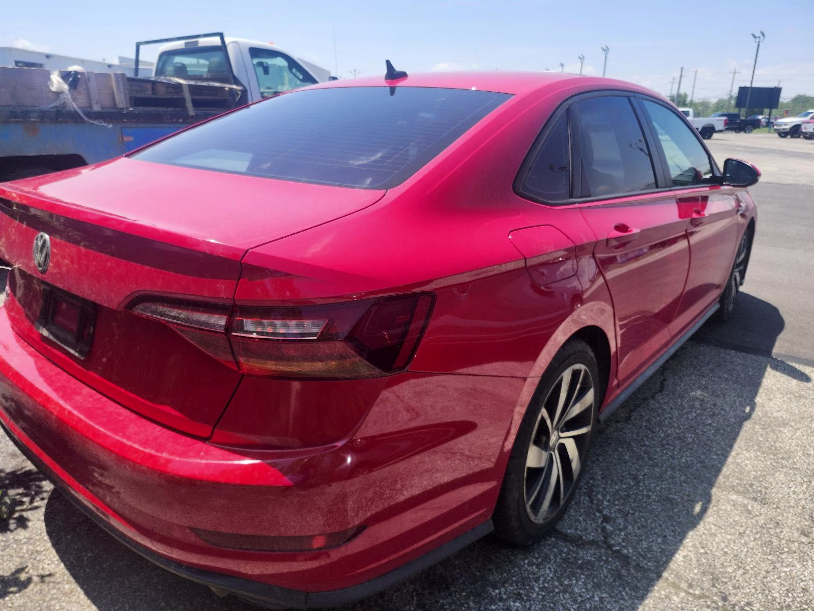 2019 Tornado Red Volkswagen Jetta GLI Autobahn FWD Sedan
