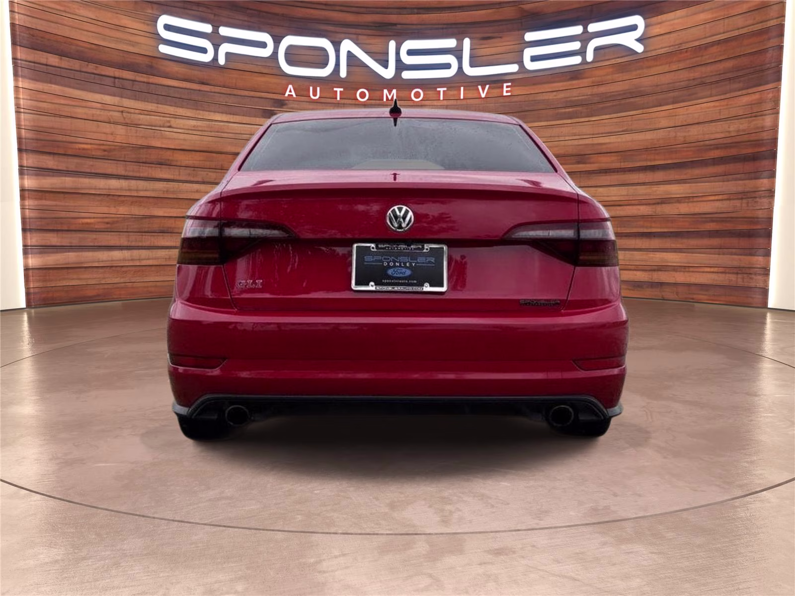 2019 Tornado Red Volkswagen Jetta GLI Autobahn FWD Sedan