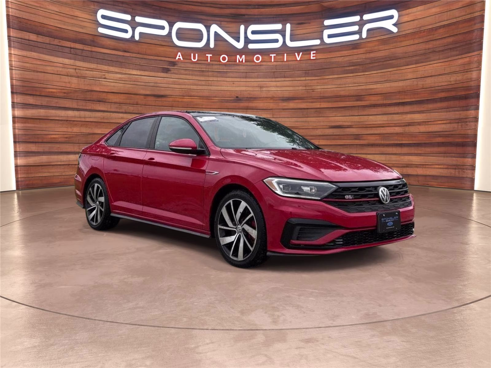 2019 Tornado Red Volkswagen Jetta GLI Autobahn FWD Sedan