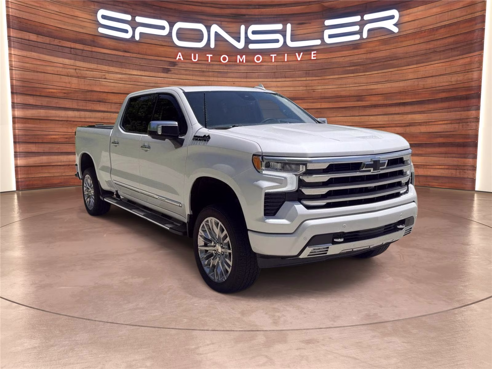2025 Iridescent Pearl Tricoat Chevrolet Silverado 1500 High Country 4X4 Truck