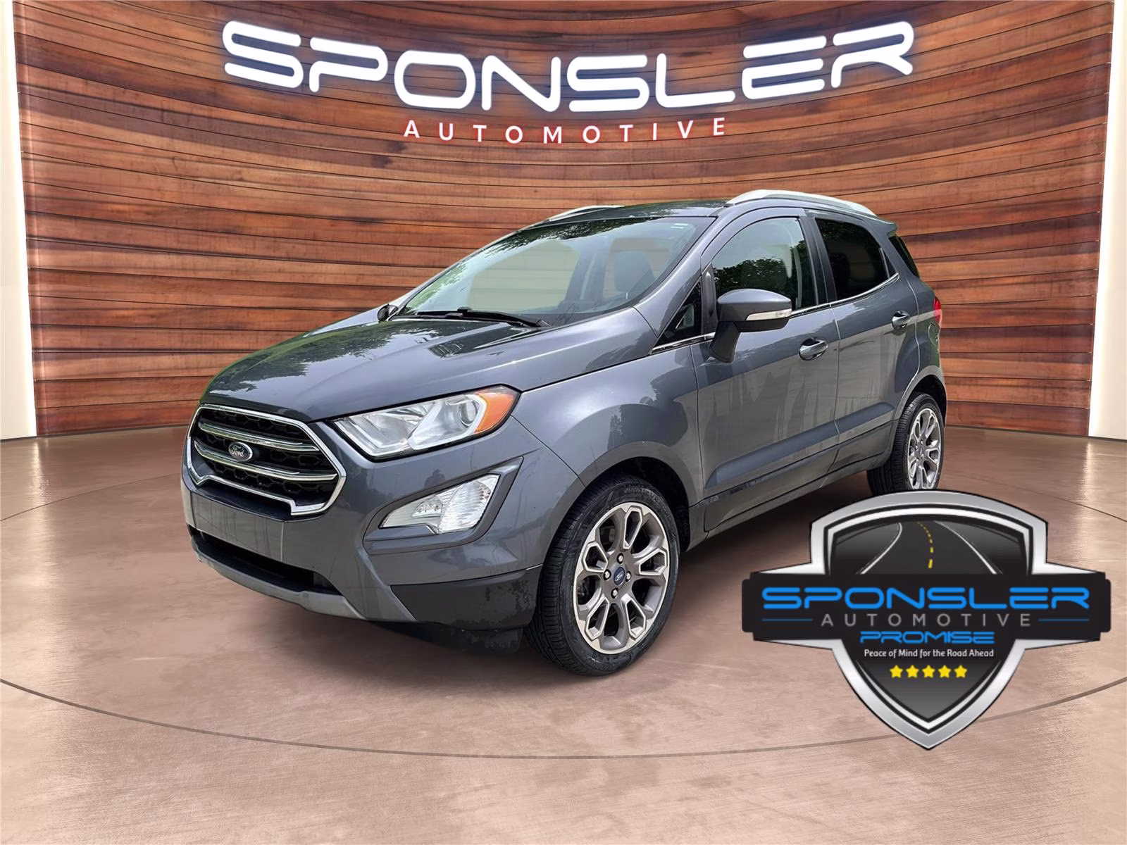 2021 Smoke Ford EcoSport Titanium FWD SUV