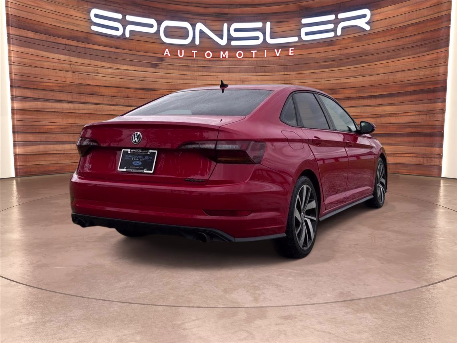 2019 Tornado Red Volkswagen Jetta GLI Autobahn FWD Sedan
