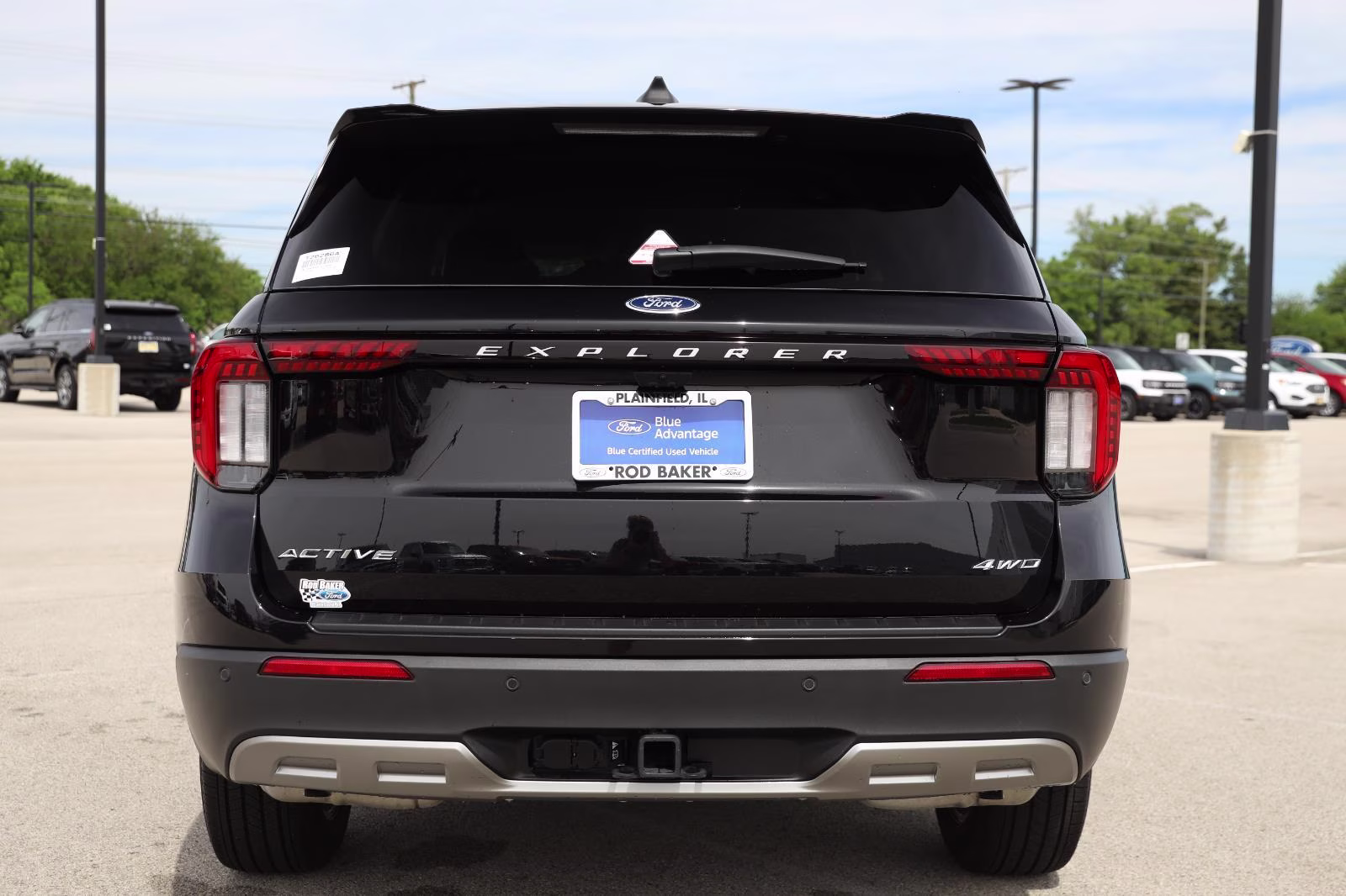 2025 Agate Black Ford Explorer Active 4X4 SUV