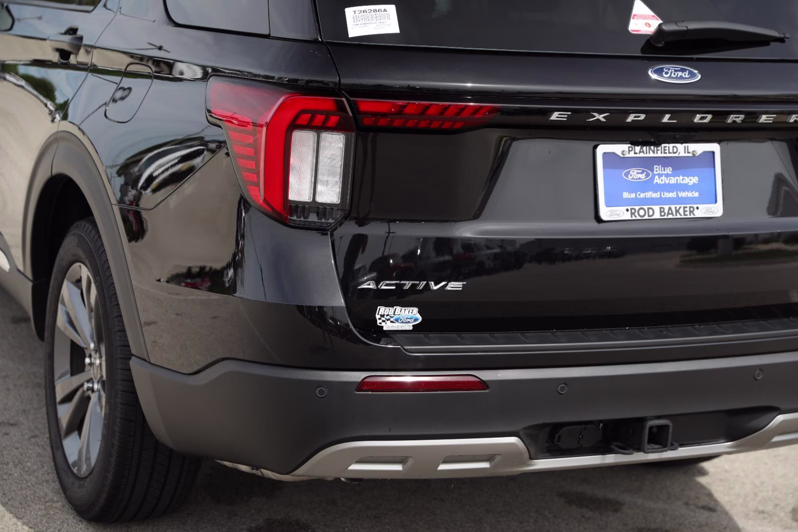 2025 Agate Black Ford Explorer Active 4X4 SUV