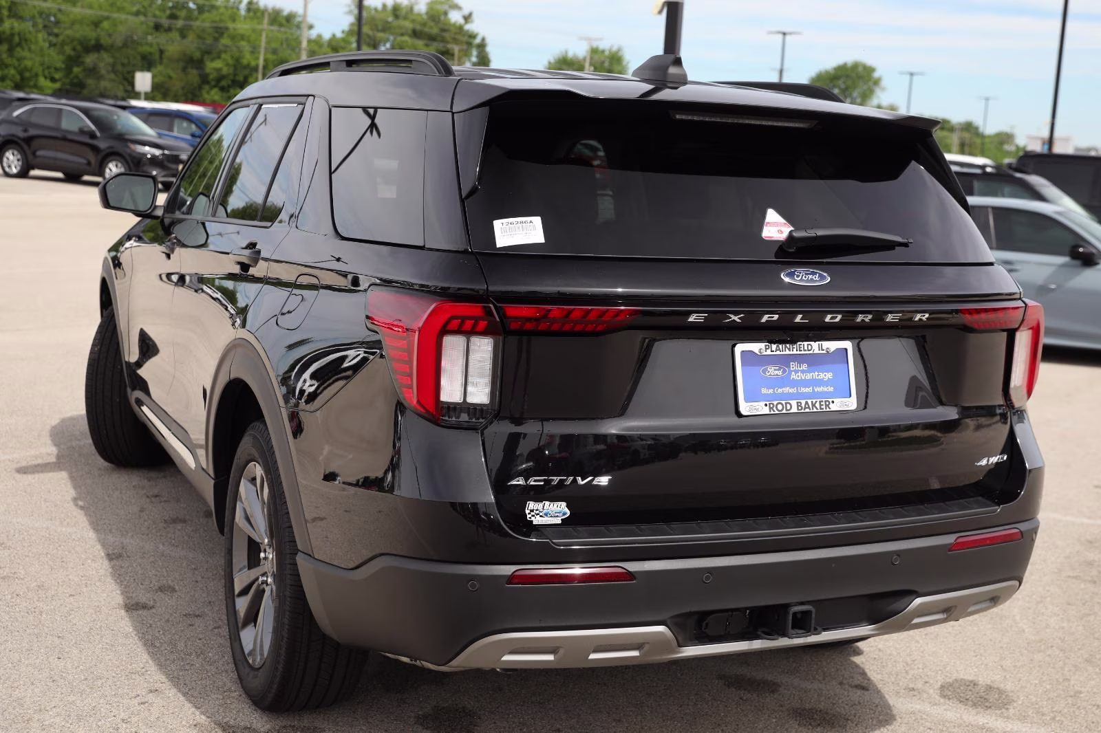 2025 Agate Black Ford Explorer Active 4X4 SUV