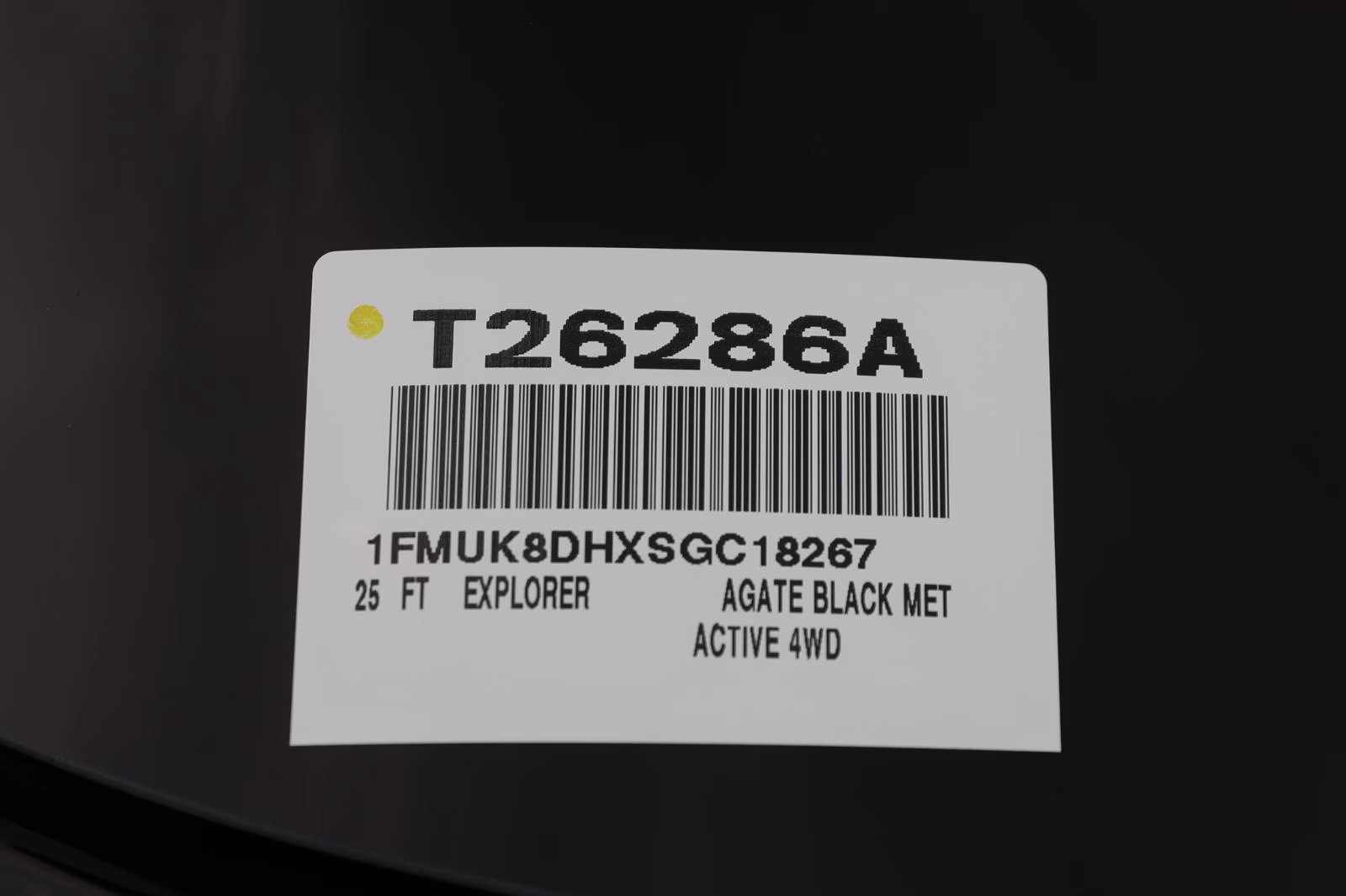 2025 Agate Black Ford Explorer Active 4X4 SUV