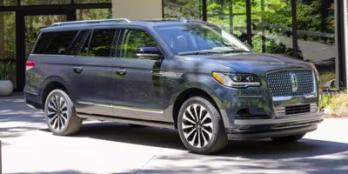 2024 Chroma Crystal Blue Metallic Premium Colorant Lincoln Navigator Black Label 4X4 SUV