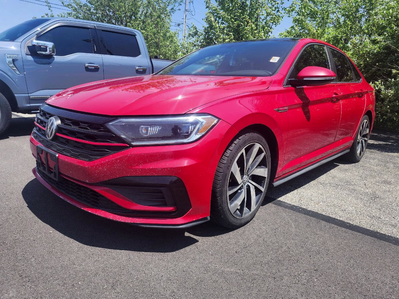 2019 Tornado Red Volkswagen Jetta GLI Autobahn FWD Sedan