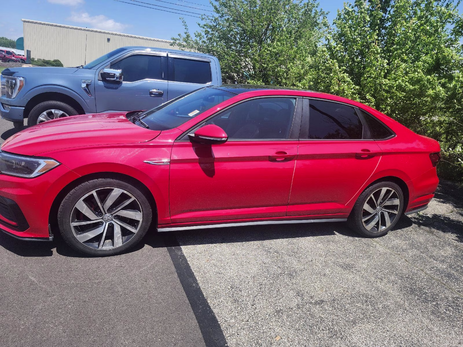 2019 Tornado Red Volkswagen Jetta GLI Autobahn FWD Sedan