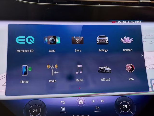2023 Cirrus Silver Metallic Mercedes-Benz EQS 580 4MATIC AWD SUV