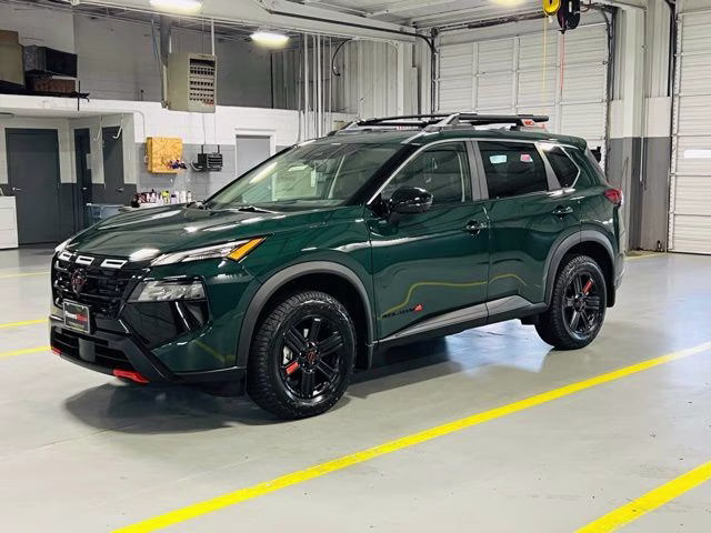 2026 Obsidian Green Nissan Rogue Rock Creek AWD SUV
