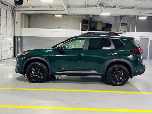 2026 Obsidian Green Nissan Rogue Rock Creek AWD SUV