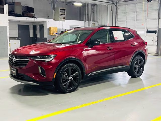 2023 Cinnabar Metallic Buick Envision Essence FWD SUV
