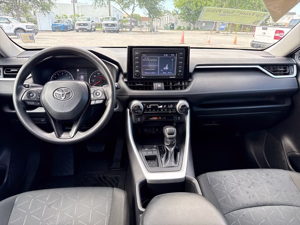 2022 Midnight Black Metallic Toyota RAV4 XLE FWD SUV