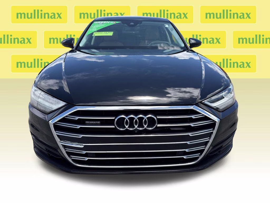 2019 Mythos Black Metallic Audi A8 L 55 AWD Sedan