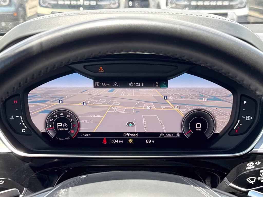 2019 Mythos Black Metallic Audi A8 L 55 AWD Sedan