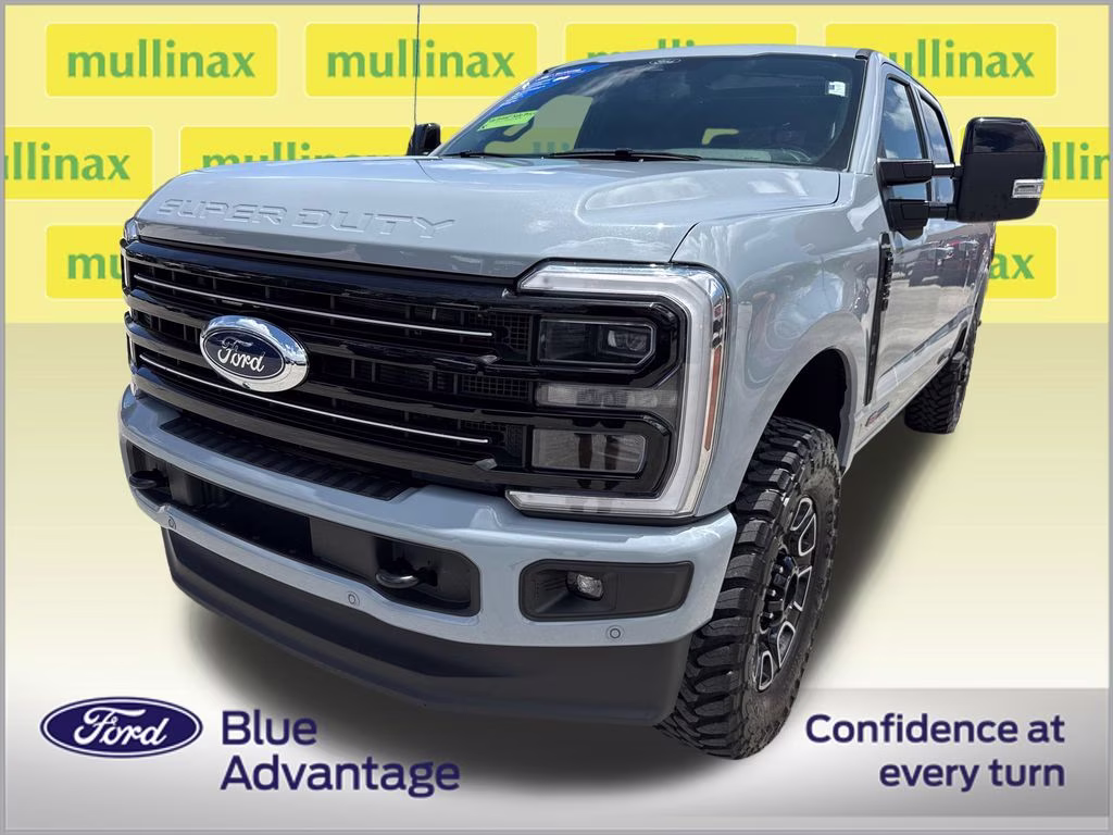 2025 Glacier Gray Metallic Tri-Coat Ford Super Duty F-250 SRW Platinum 4X4 Truck