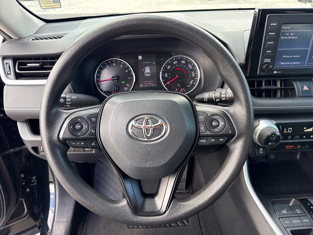 2022 Midnight Black Metallic Toyota RAV4 XLE FWD SUV