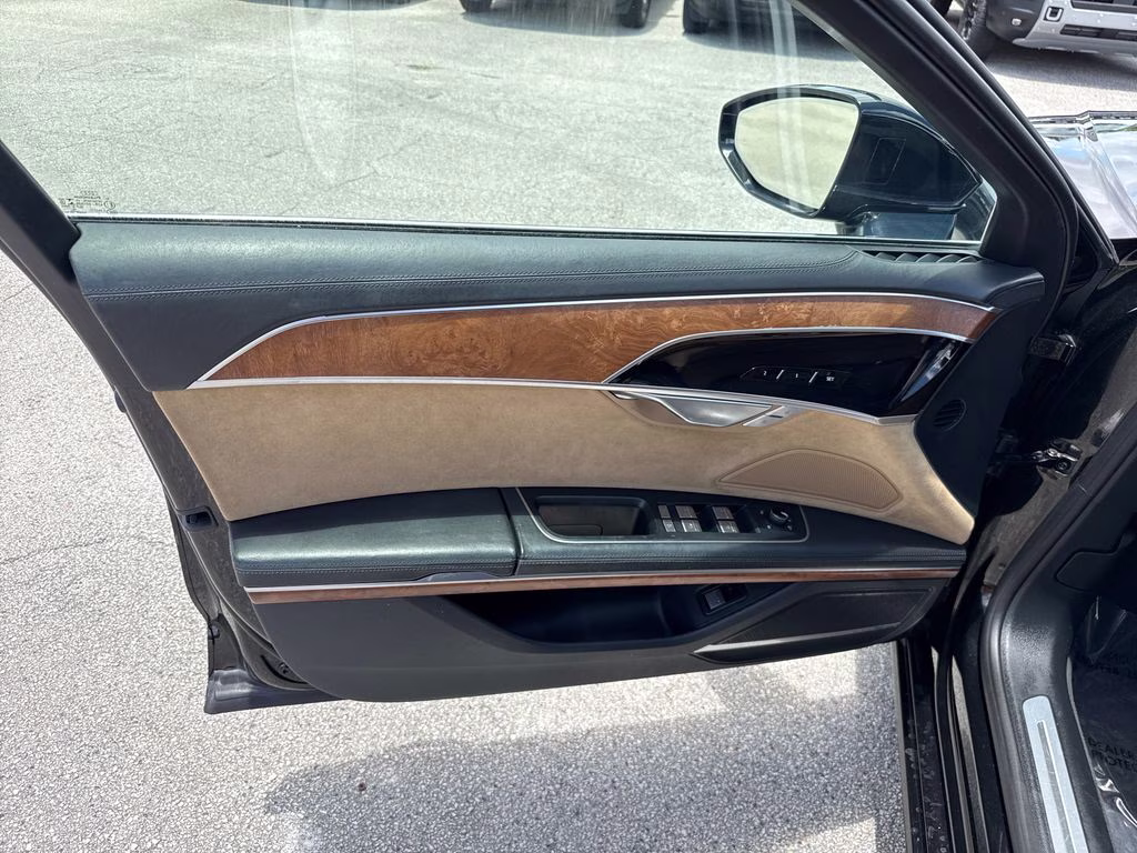 2019 Mythos Black Metallic Audi A8 L 55 AWD Sedan