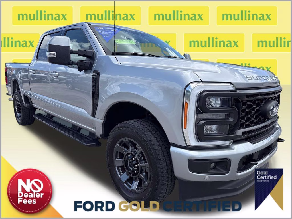 2023 Iconic Silver Metallic Ford Super Duty F-250 SRW Lariat 4X4 Truck