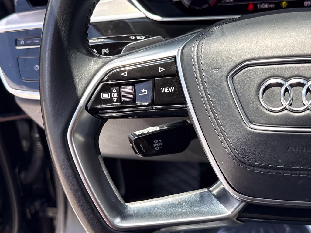 2019 Mythos Black Metallic Audi A8 L 55 AWD Sedan