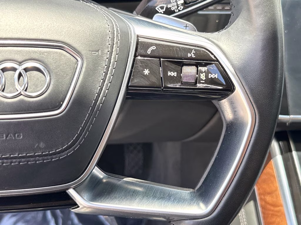 2019 Mythos Black Metallic Audi A8 L 55 AWD Sedan