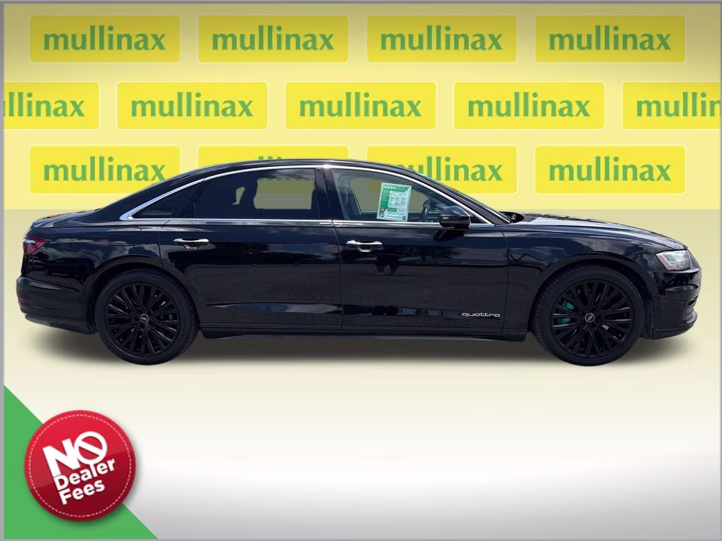 2019 Mythos Black Metallic Audi A8 L 55 AWD Sedan