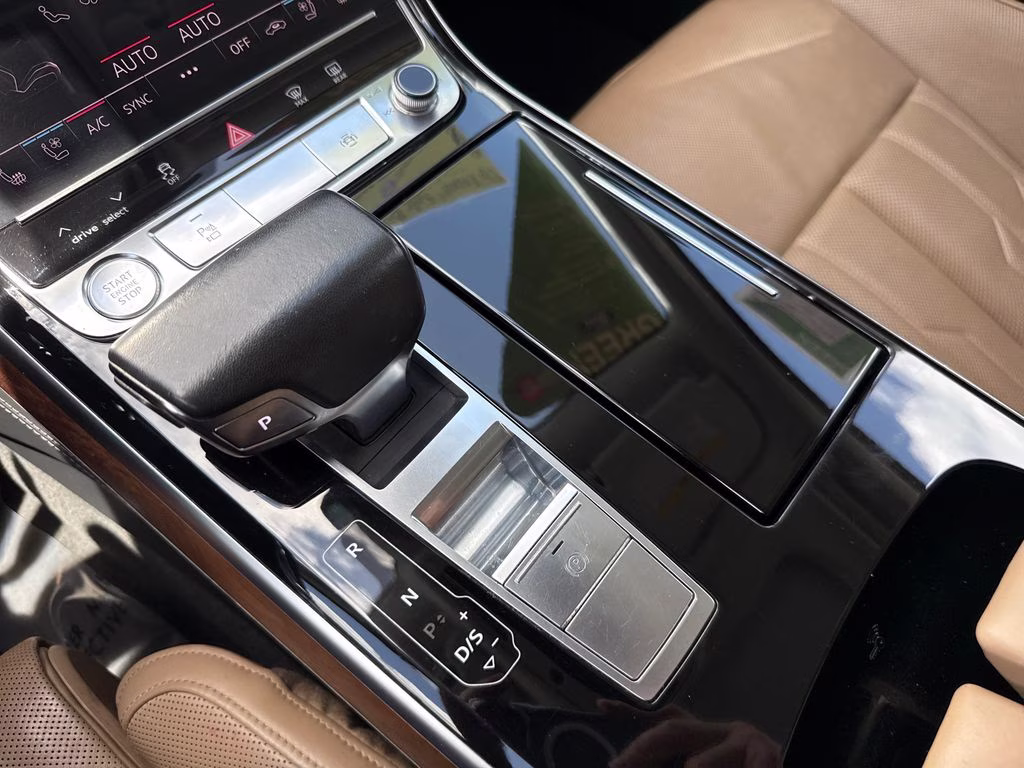 2019 Mythos Black Metallic Audi A8 L 55 AWD Sedan