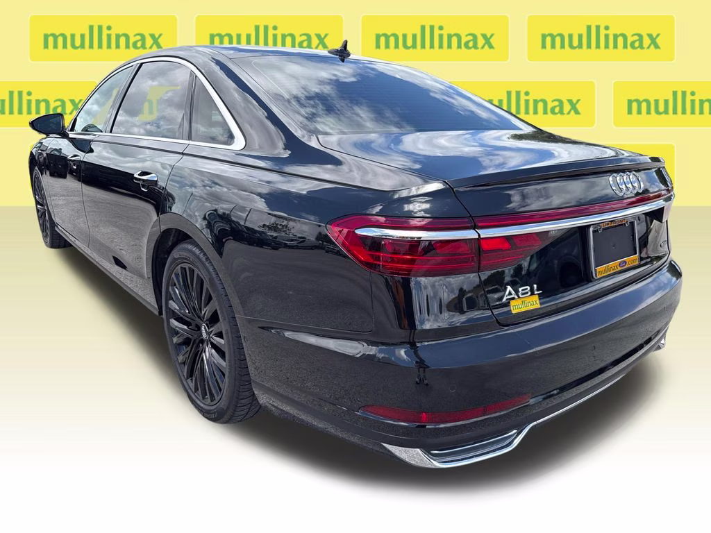 2019 Mythos Black Metallic Audi A8 L 55 AWD Sedan