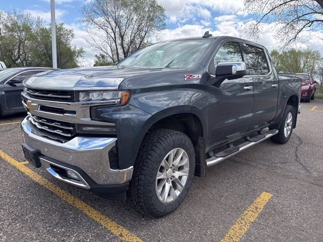 2020 Shadow Gray Metallic Chevrolet Silverado 1500 LTZ 4X4 Truck