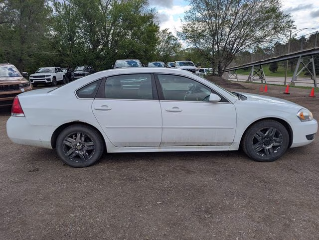 2010 Summit White Chevrolet Impala LT FWD Sedan