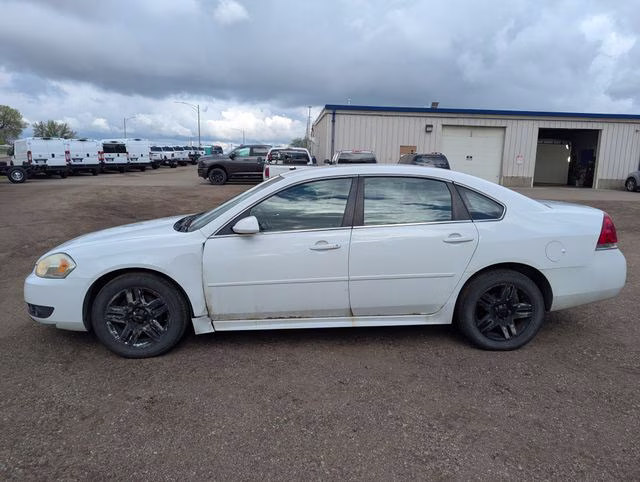 2010 Summit White Chevrolet Impala LT FWD Sedan