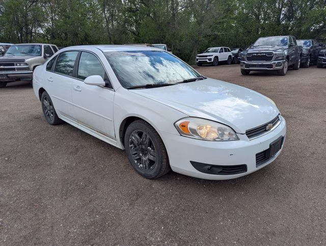 2010 Summit White Chevrolet Impala LT FWD Sedan