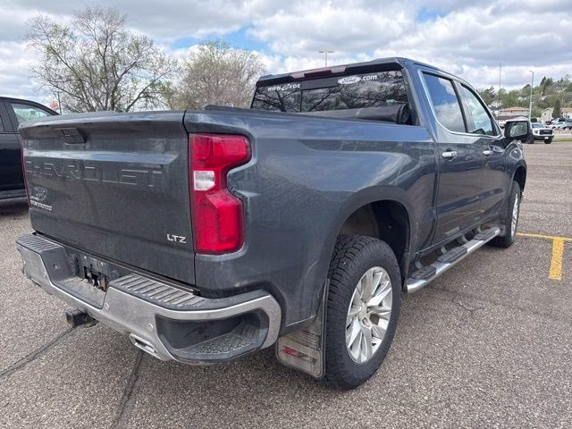 2020 Shadow Gray Metallic Chevrolet Silverado 1500 LTZ 4X4 Truck