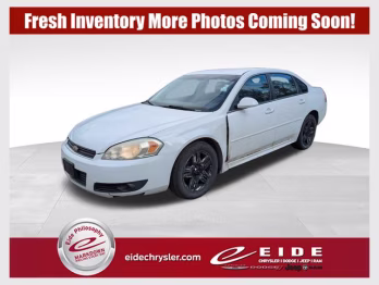 2010 Summit White Chevrolet Impala LT FWD Sedan
