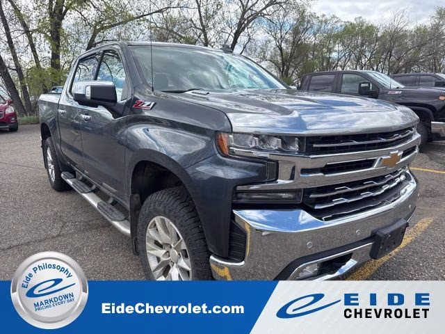 2020 Shadow Gray Metallic Chevrolet Silverado 1500 LTZ 4X4 Truck